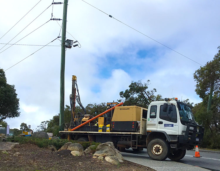 Deep earthing in Western Australia by Geographe Underground Services